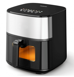 Aigostar Friggitrice ad Aria 8L 2000W Senza Olio Cottura Rapida Timer 60 Min