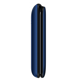 Saiet SCUDO TRE+ Cellulare per Anziani con Tasto SOS e Audio Amplificato Blu