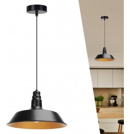 Aigostar Lampadario Sospensione E27 60W...