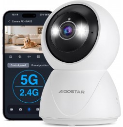 Aigostar Telecamera WiFi Motorizzata Full HD...