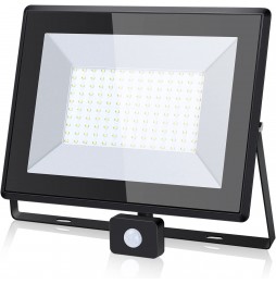 Aigostar Faro LED 100W Sensore PIR 10000lm...