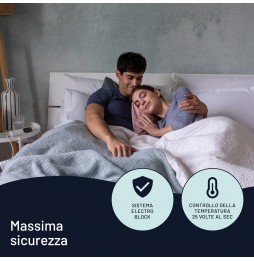 Imetec Scaldasonno Adapto Matrimoniale Rapido 100% Cotone 150x160