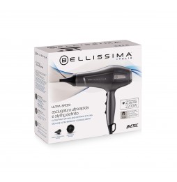 Imetec Bellissima 11859 Asciugacapelli 2200W Ultra Speed Motore AC Ioni Ceramica