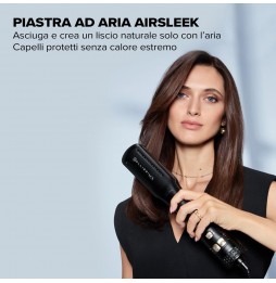 Imetec Bellissima AirSleek Piastra Aria 2 in 1 Asciuga e Liscia Ceramica Cheratina