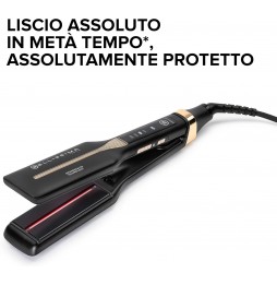 Imetec Bellissima Absolute Piastra per capelli professionale 4XL Infrarossi ceramica e cheratina