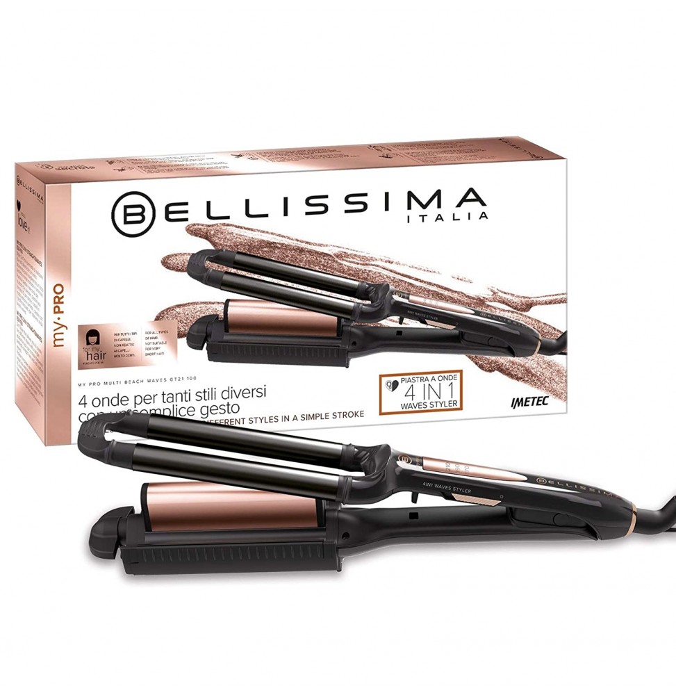 Imetec Bellissima My Pro Beach Waves Multi GT21 100 piastra per capelli a onde
