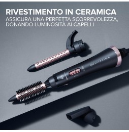 Imetec Bellissima Ceramic Air 11886 Modellatore Aria Calda 3in1 800Watt Ceramica