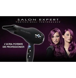 Imetec Salon Expert P4 2500 ION Asciugacapelli Professionale, Tecnologia (C5E)