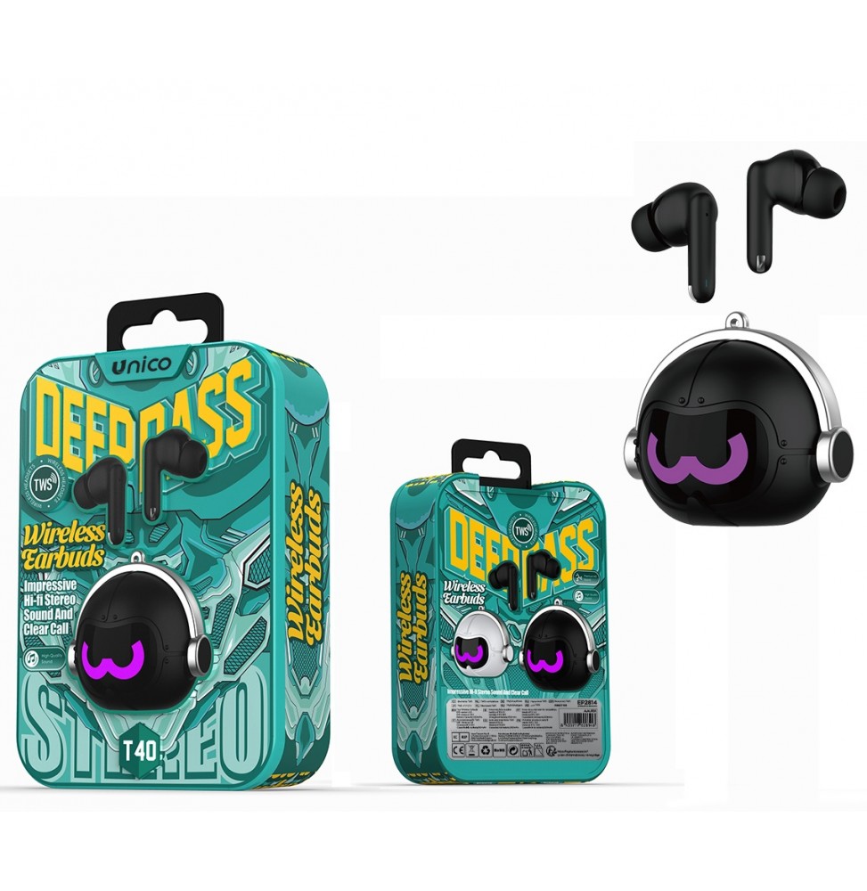 Unico EP2814 Cuffie Auricolari Wireless Bluetooth® 5.3 Sport Iphone Xiaomi Samsung