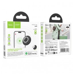 Hoco TAG E91B Localizzatore Certificato Apple Find My iOS 14.5 Batteria 12 Mesi
