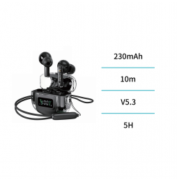 Unico EP1721 Cuffie Auricolari Wireless Bluetooth® 5.3 Sport Iphone Xiaomi Samsung