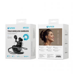 Unico EP1721 Cuffie Auricolari Wireless Bluetooth® 5.3 Sport Iphone Xiaomi Samsung