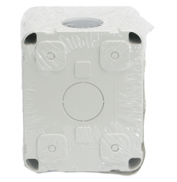 Aigostar cassetta elettrica portafrutti a 2 vie da superficie compatibile Serie BTicino Matix
