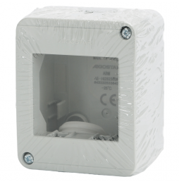 Aigostar cassetta elettrica portafrutti a 2 vie da superficie compatibile Serie BTicino Matix