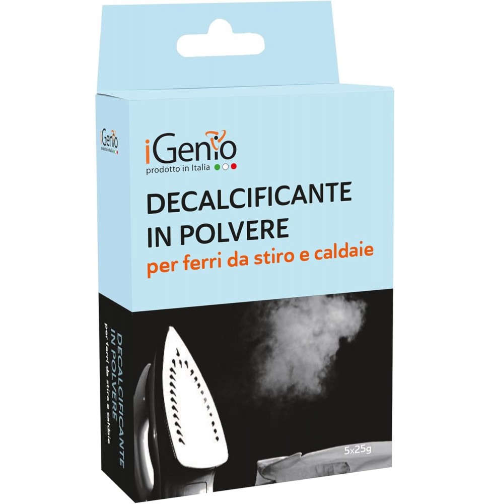 IGenio 983 Decalcificante Polvere Citrico Ferri Caldaie 5 Bustine