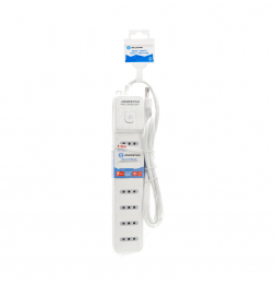 Aigostar Multipresa 7 Vie 10A con Interruttore 1.5m Max 2300W