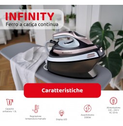 Melchioni Ferro a Carica Continua INFINITY Caldaia 1.5L 2000W
