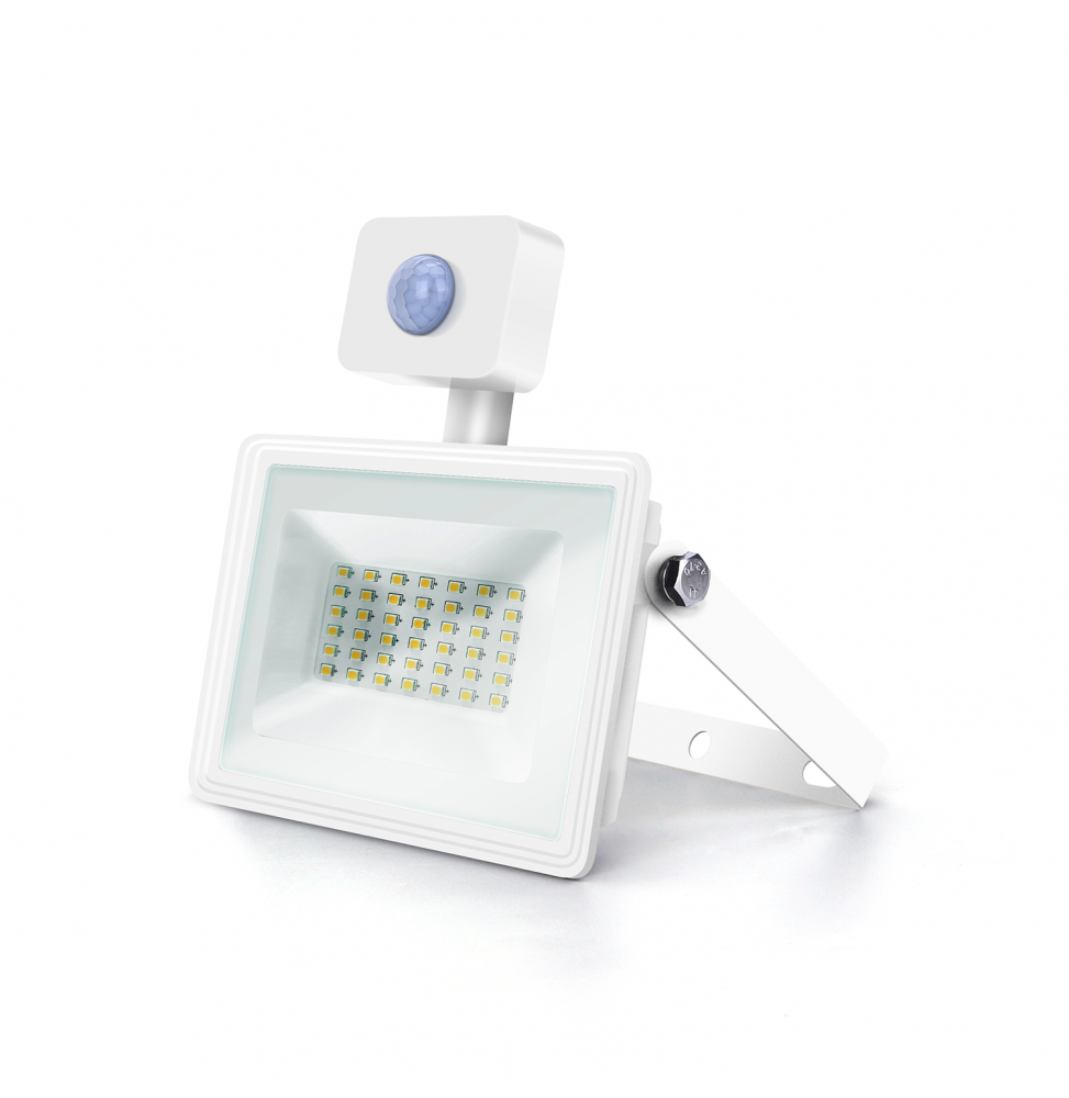 Aigostar Faretto LED 30W 2700lm 4000K Sensore Movimento IP65 Esterno