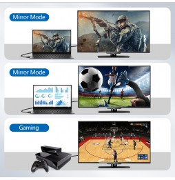 Aigostar Cavo HDMI 1.5m Nero Alta Definizione Trasmissione Audio Video