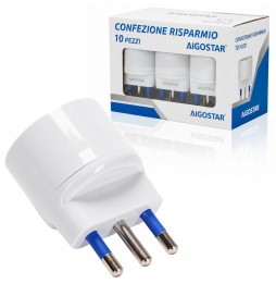 Aigostar Adattatore 1 Via 16A 250V P30 S17...