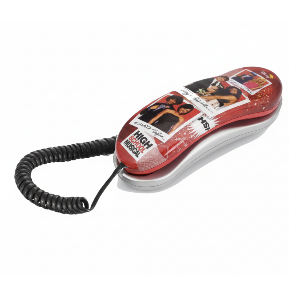 Master Telefono Fisso Disney High School Musical 3 con Filo Regolabile