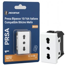 Aigostar Presa Bipasso 10/16A Italiana...
