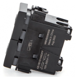 Aigostar Pulsante Tapparella Nero Tipo Italiano Compatibile BTicino Living