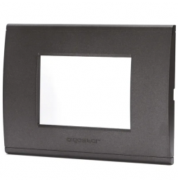 Aigostar Placca 3 Moduli Nero Tipo Italiano...
