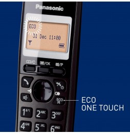 Panasonic KX-TG2511JT Telefono Cordless Vivavoce 14 Pollici 18 Ore