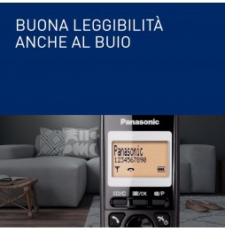 Panasonic KX-TG2511JT Telefono Cordless Vivavoce 14 Pollici 18 Ore