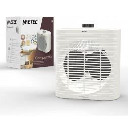 Imetec Termoventilatore Stufa elettrica 2100W Blu 4029 Silent Power Protection