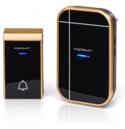 Aigostar Campanello Wireless Nero Oro 36...
