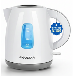 Aigostar Bollitore Elettrico 1.2L 2200W Senza...