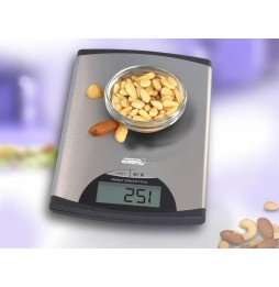 Tristar KW-2435 Bilancia da Cucina Digitale Extra Piatta 5kg Precisione 1g