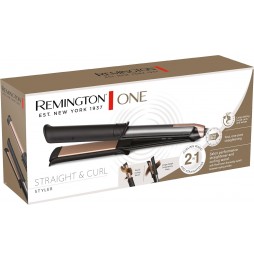 Remington S6077 ONE Styler Piastra Arricciacapelli 2in1 Digitale 150-230°C