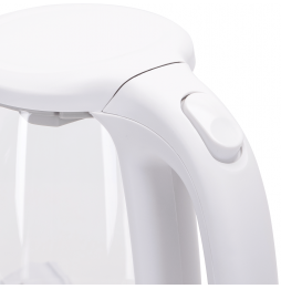 Aigostar Bollitore Elettrico in Vetro Borosilicato 1.7L 2200W Bianco Luce LED