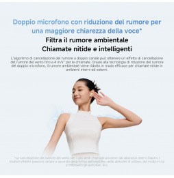 Xiaomi Redmi Buds 6 Active Auricolari Bluetooth 5.4 Driver 14.2mm Nero