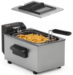 Tristar FR-9338 Friggitrice Olio 3L Acciaio...
