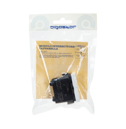 Aigostar Pulsante Tapparella Bianco Tipo Italiano Compatibile BTicino Living