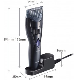 Panasonic ER-GB37-K503 Regolabarba Tagliacapelli Wet & Dry Impermeabile Nero
