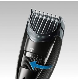 Panasonic ER-GB37-K503 Regolabarba Tagliacapelli Wet & Dry Impermeabile Nero