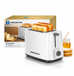 Aigostar Tostapane 2 Fette 6 Livelli Doratura...