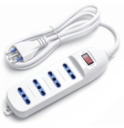 Aigostar Multipresa 4 Vie Interruttore Cavo...