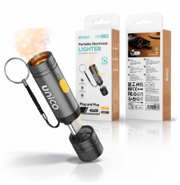Unico Accendisigari Portatile USB-C Lega...