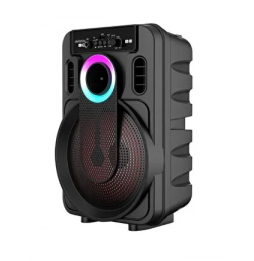 Unico BS9368 BT USB AX Trolley Bluetooth DJ Party Speaker 10W luci LED Microfono