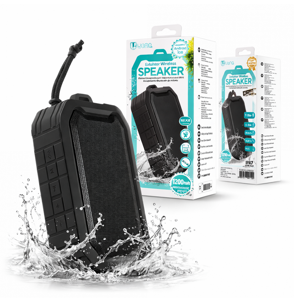 Unico BS9119 Cassa Bluetooth Sistema Multimediale lettore USB SDcard IPX7