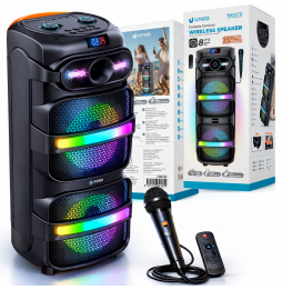 Unico BS9370 USB TF FM Cassa karaoke Bluetooth...