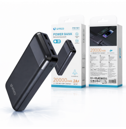 Unico Power Bank 20000mAh 2A Doppia Porta USB...