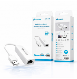 Unico Adattatore Cavo di Rete da USB a RJ45...