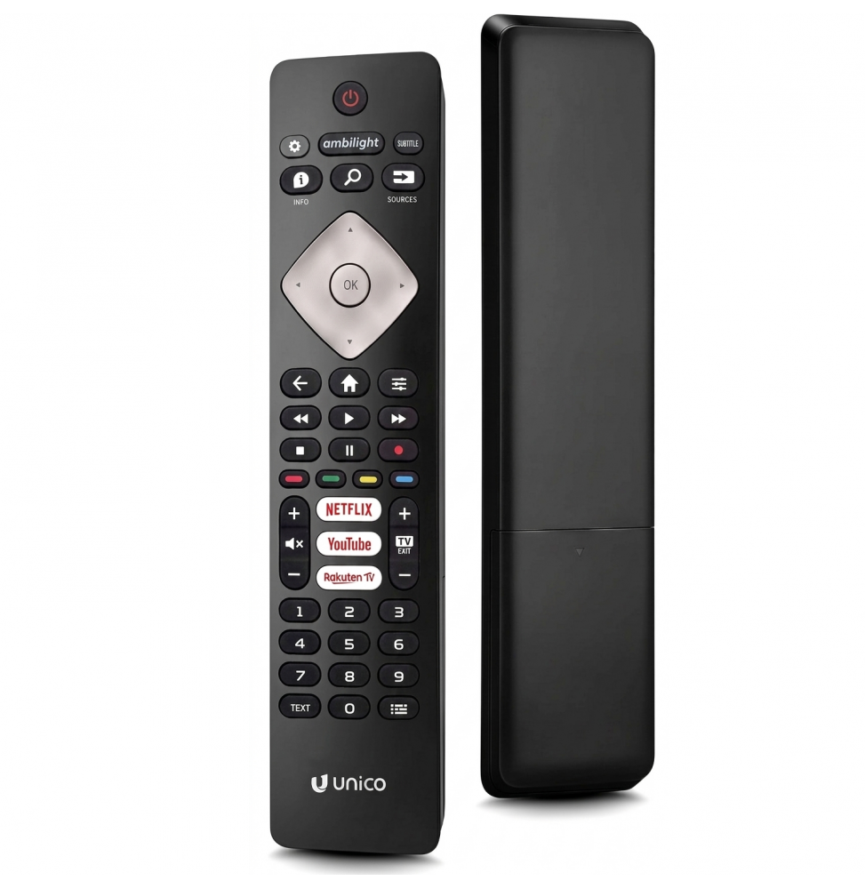 Unico Telecomando Compatibile TV Philips Pronto All'uso Pile Incluse Ricambio